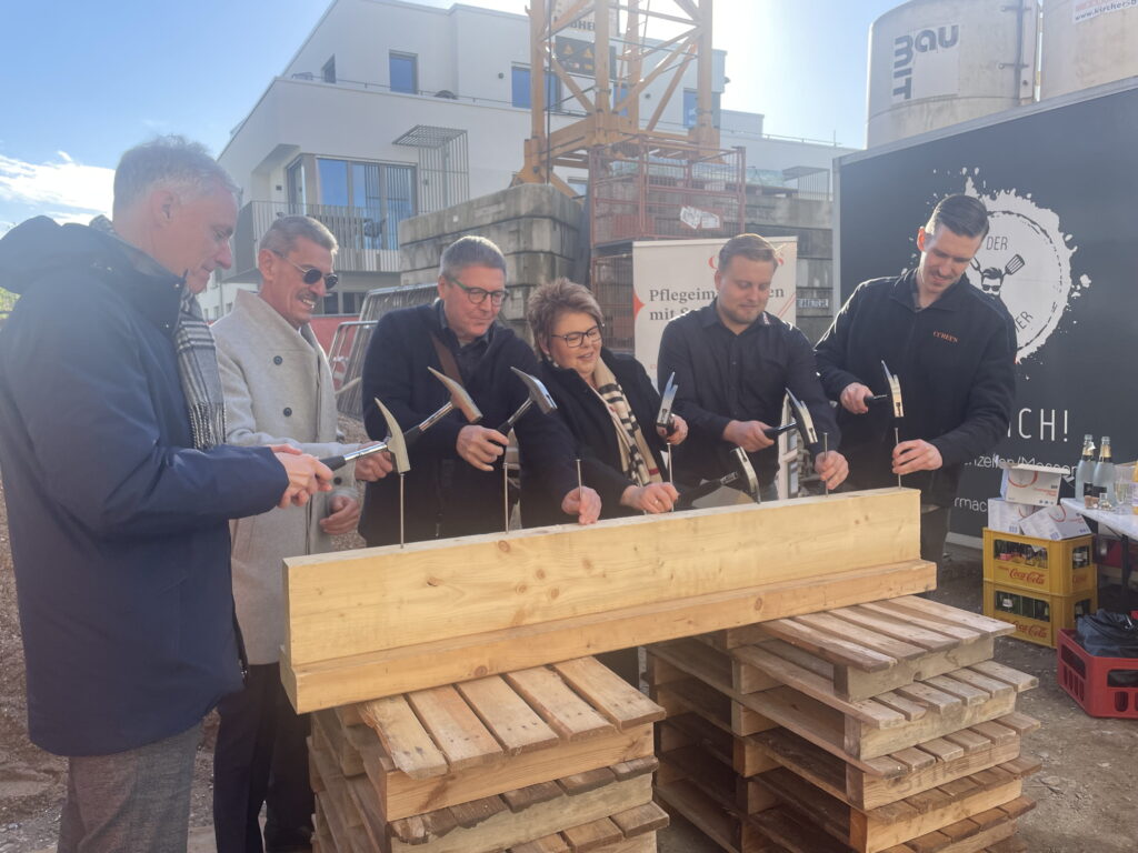 Richtfest für Cureus in Alfter (NRW)