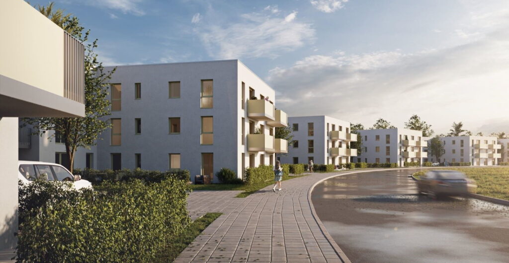 projektierte Seniorenwohnanlage in Biesenthal in Brandenburg
