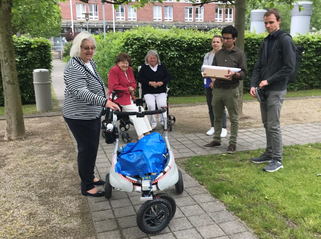 Die Hochschule für Angewandte Wissenschaften in Hamburg (HAW) hat einen digitalen Blindenführhund entwickelt.