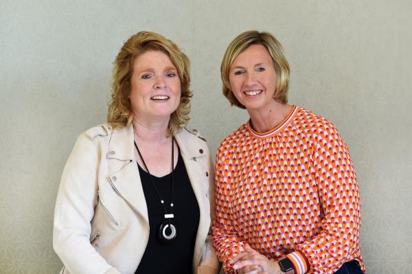 Angelique Camps und Judith Ebel