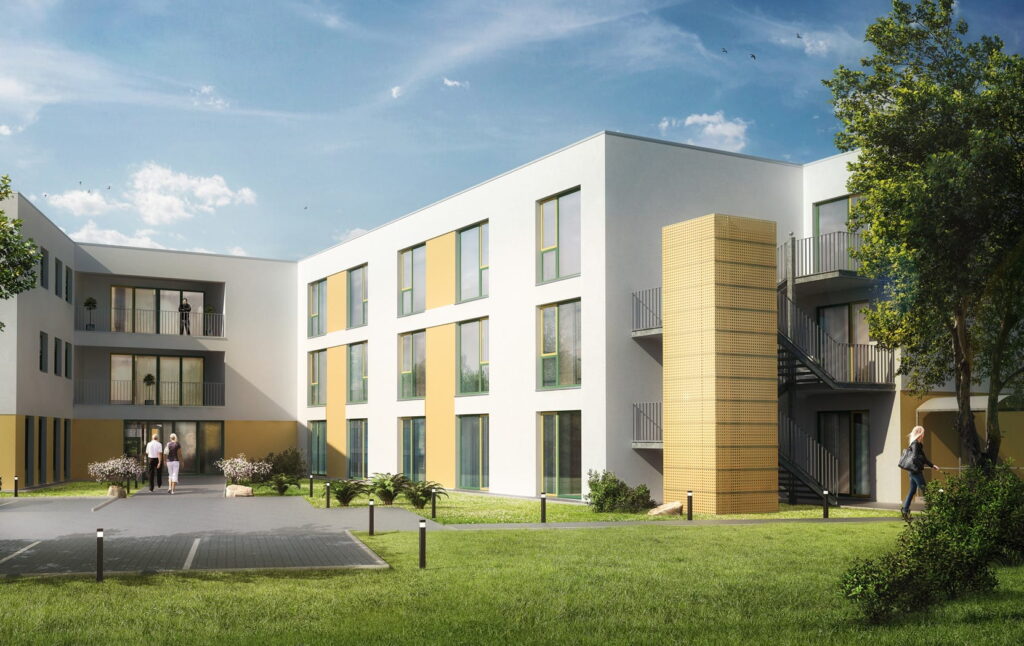 Projekt der Carestone Grupp in Leuna