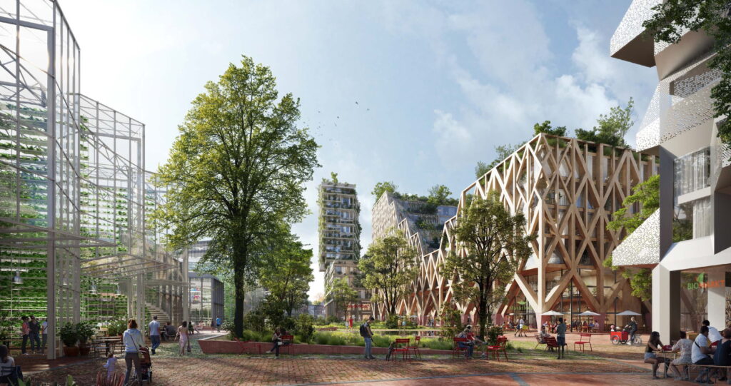 Die Entwicklung des neuen Quartiers am so genannten Metro Campus in Düsseldorf schreitet voran.