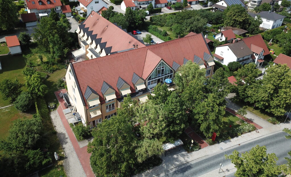 Das „Seniorendomizil Ergolding, Haus Konrad“ im niederbayerischen Markt Ergolding
