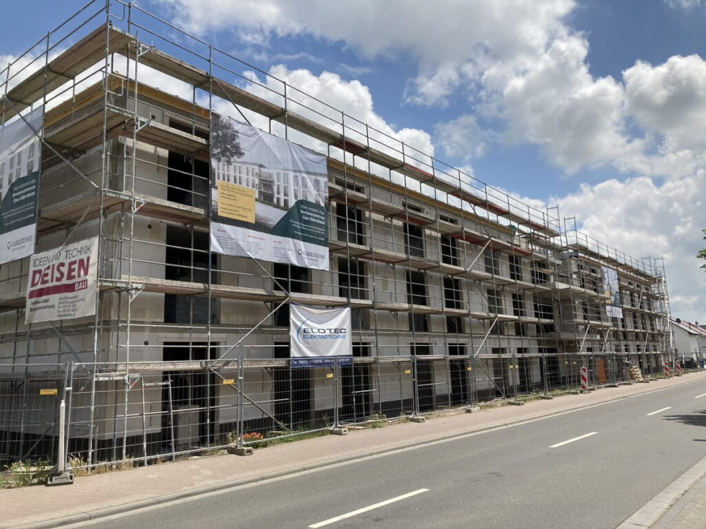 Carestone baut in Gau-Odernheim (Rheinland-Pflaz)
