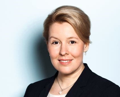 Bundesfamilienministerin Franziska Giffey (SPD)