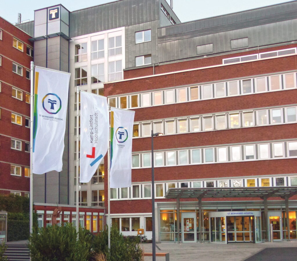 Das St. Bernhard Hospital in Kamp-Lintfort