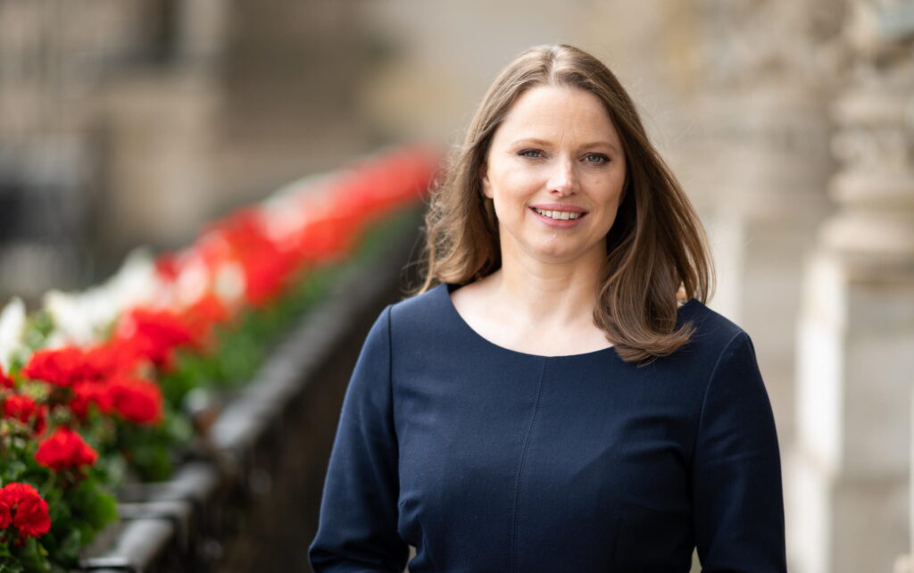 Hamburgs Sozialsenatorin Melanie Leonhard (SPD)