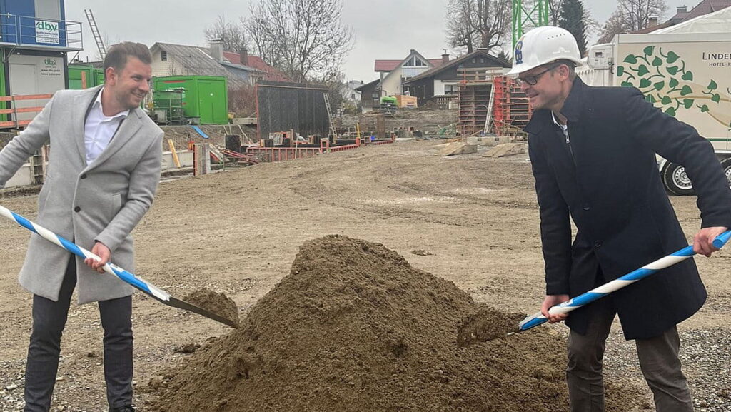 Baubeginn bei Wohnprojekt in Lindenberg im Allgäu