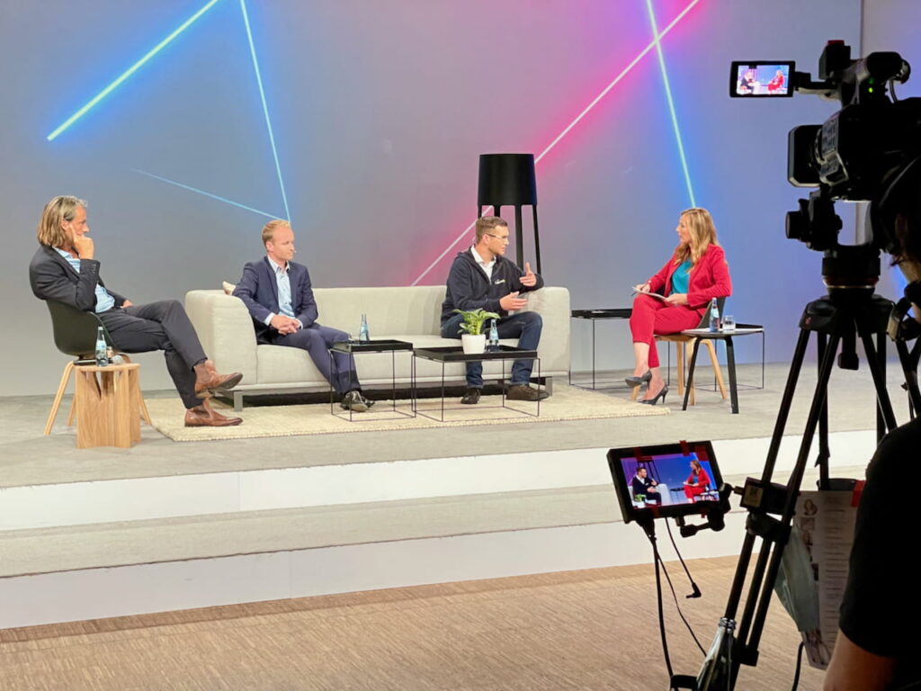 Talk-Runde der Medifox Dan-Gruppe