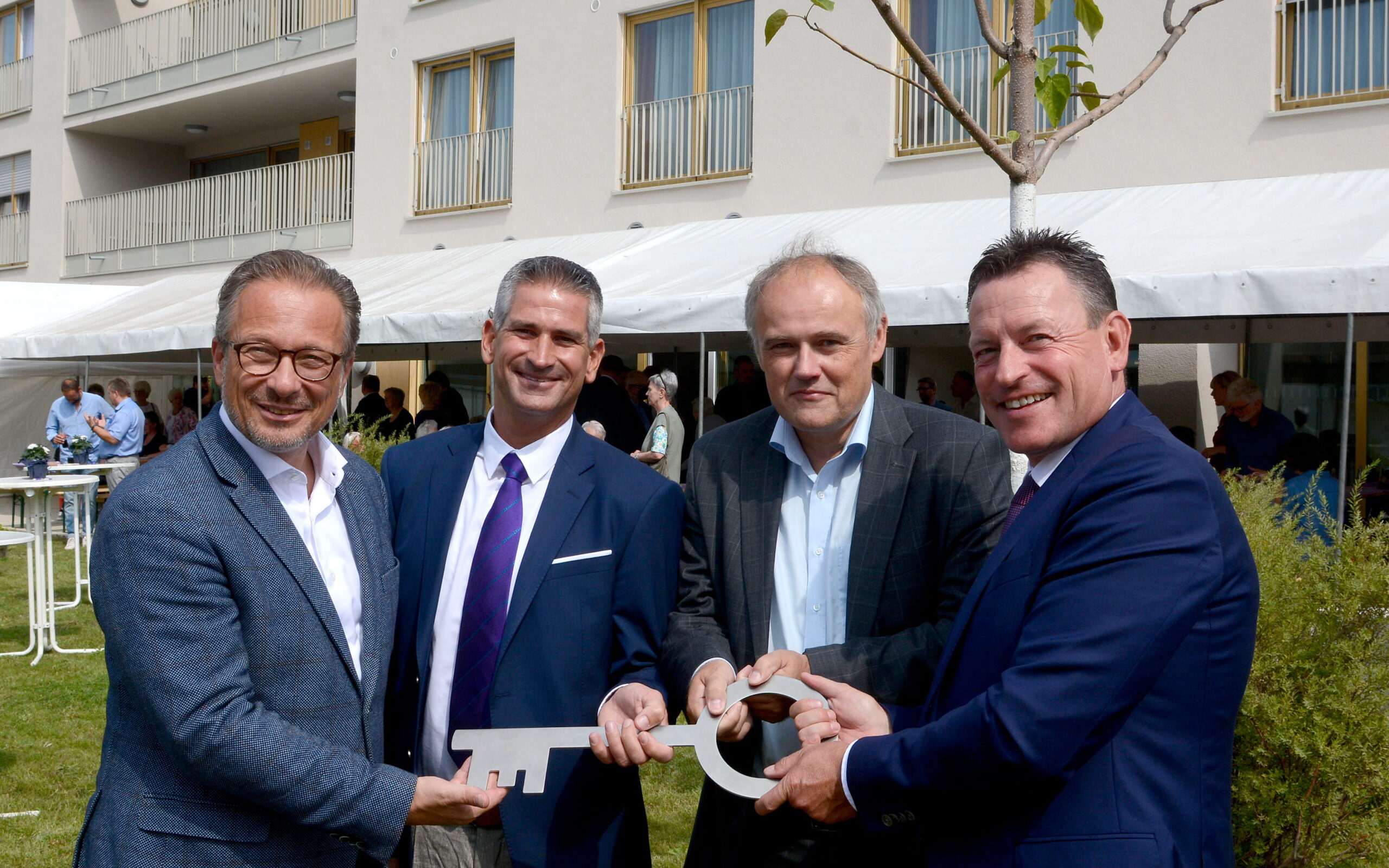 das Seniorenzentrum im generationenübergreifenden Quartier in Norf ist
