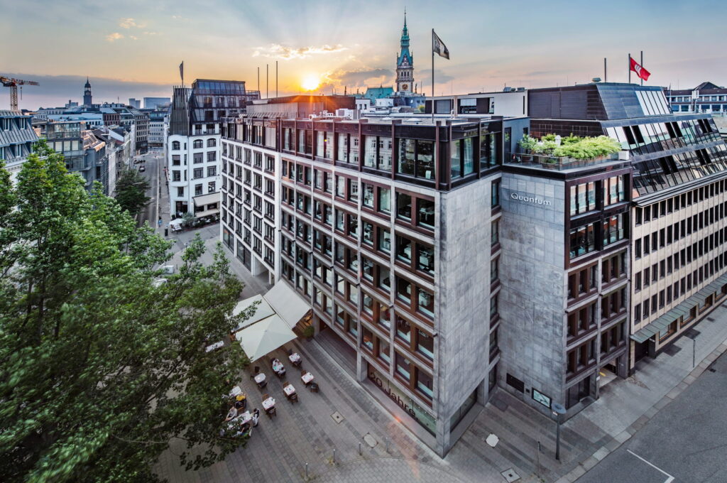 Quantum-Hauptsitz in der Hamburger Innenstadt