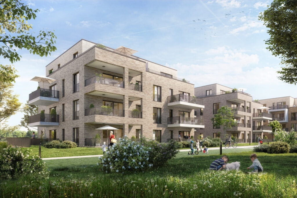 Direkt an der Schlei entsteht im Rahmen ein Quartiersprojekts eine Seniorenresidenz mit 133 Plätzen.
