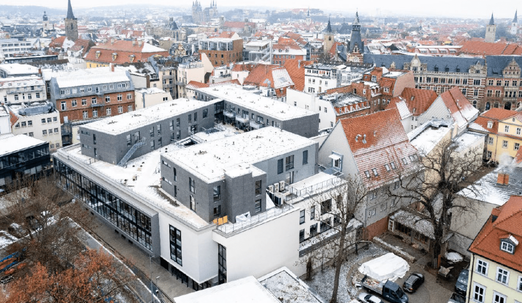 Objekt in Erfurts Innenstadt, Hauptmieter ist die Caritas